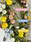 Spring Floral Garlands – 6 Ft Wildflower Daisy Garland, Silk Spring Flower Vine for Mantle, Wall, Fireplace, Bedroom, Table Centerpiece, Party, and Home Décor